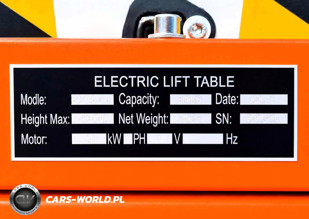 2020 5 Star 16 Feet Max Lift Electric Scissor Lift VIN:SNS2012335 - 10
