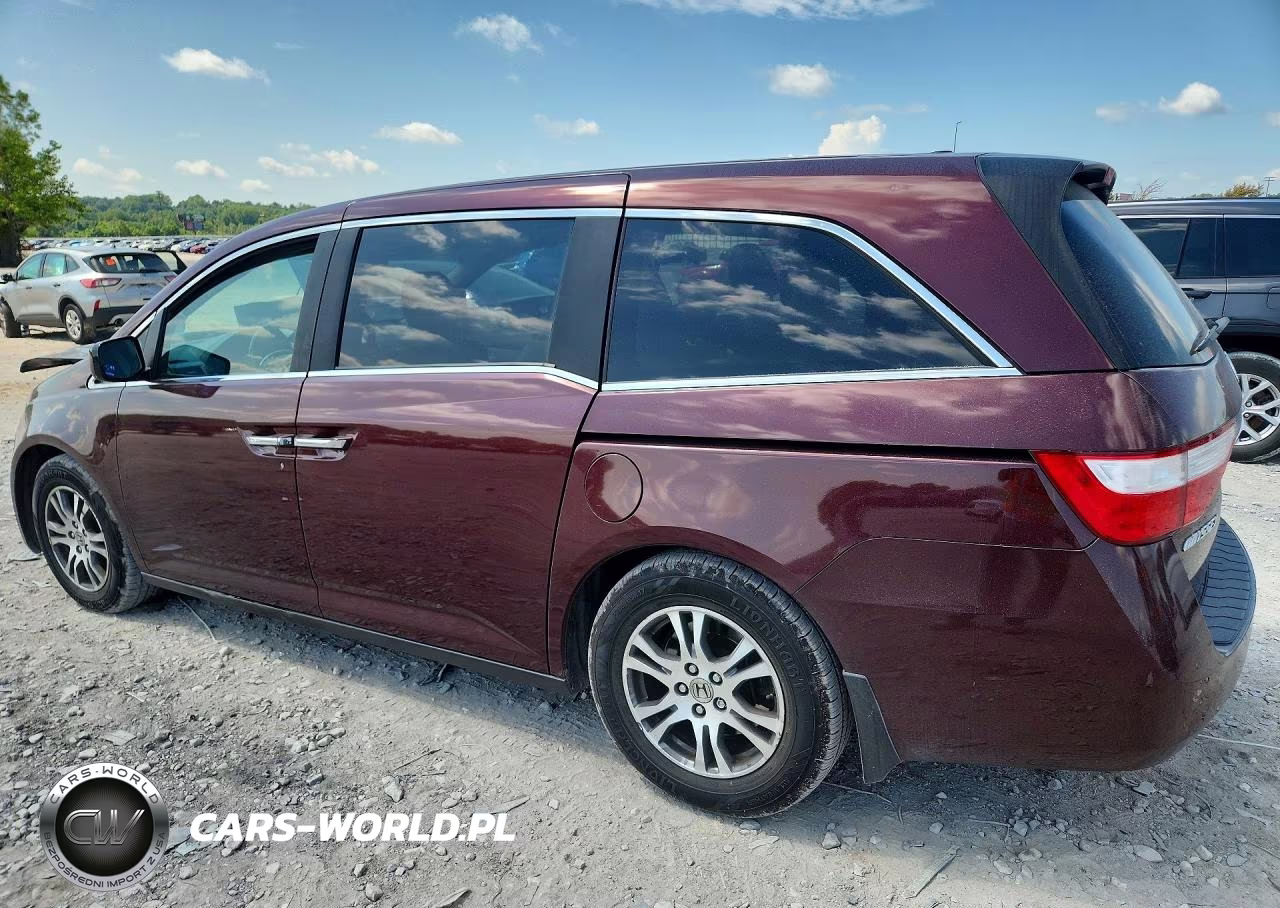 2013 Honda Odyssey Exl VIN:5FNRL5H62DB033321 - 2
