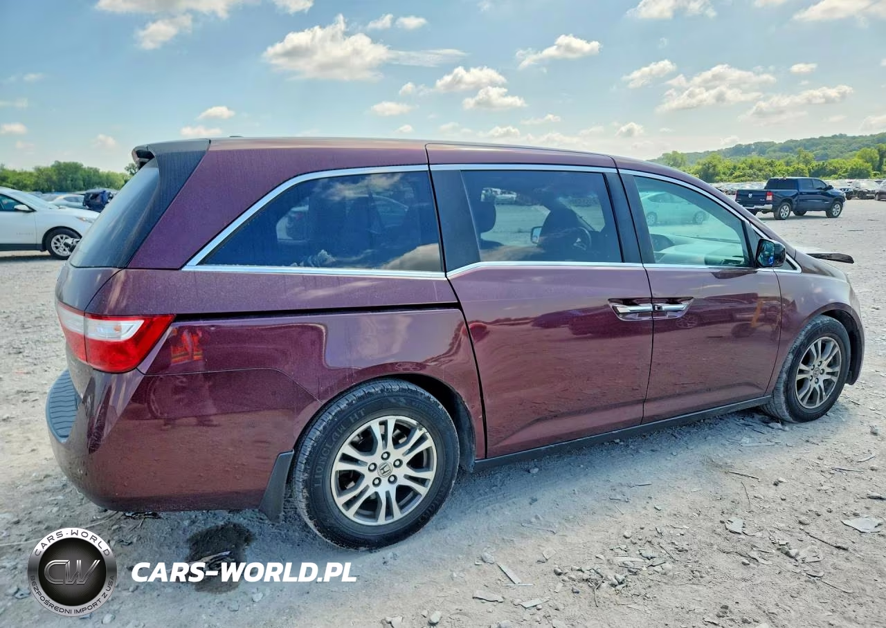 2013 Honda Odyssey Exl VIN:5FNRL5H62DB033321 - 3