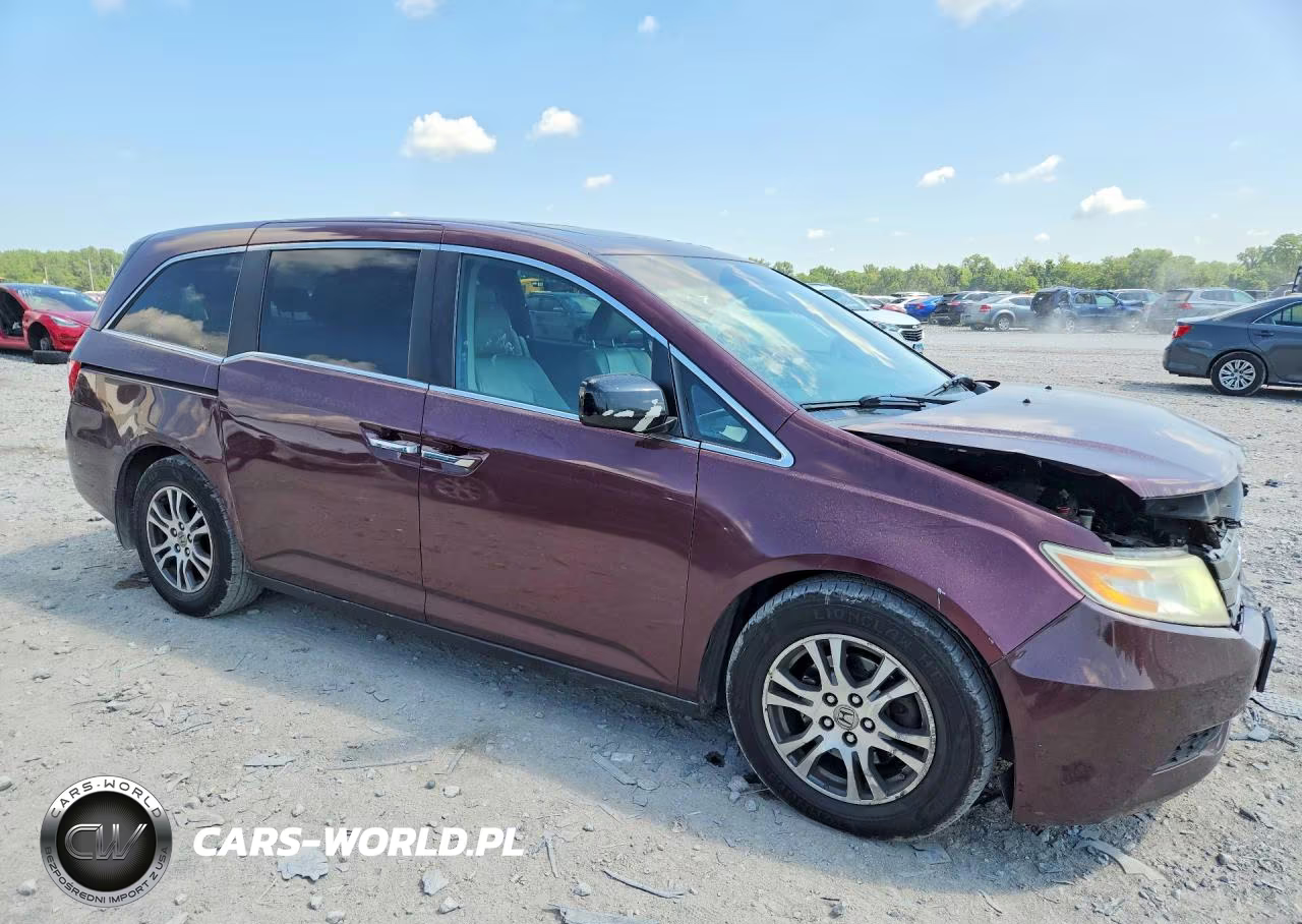 2013 Honda Odyssey Exl VIN:5FNRL5H62DB033321 - 4