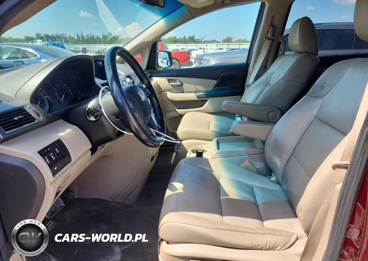 2013 Honda Odyssey Exl VIN:5FNRL5H62DB033321 - 7