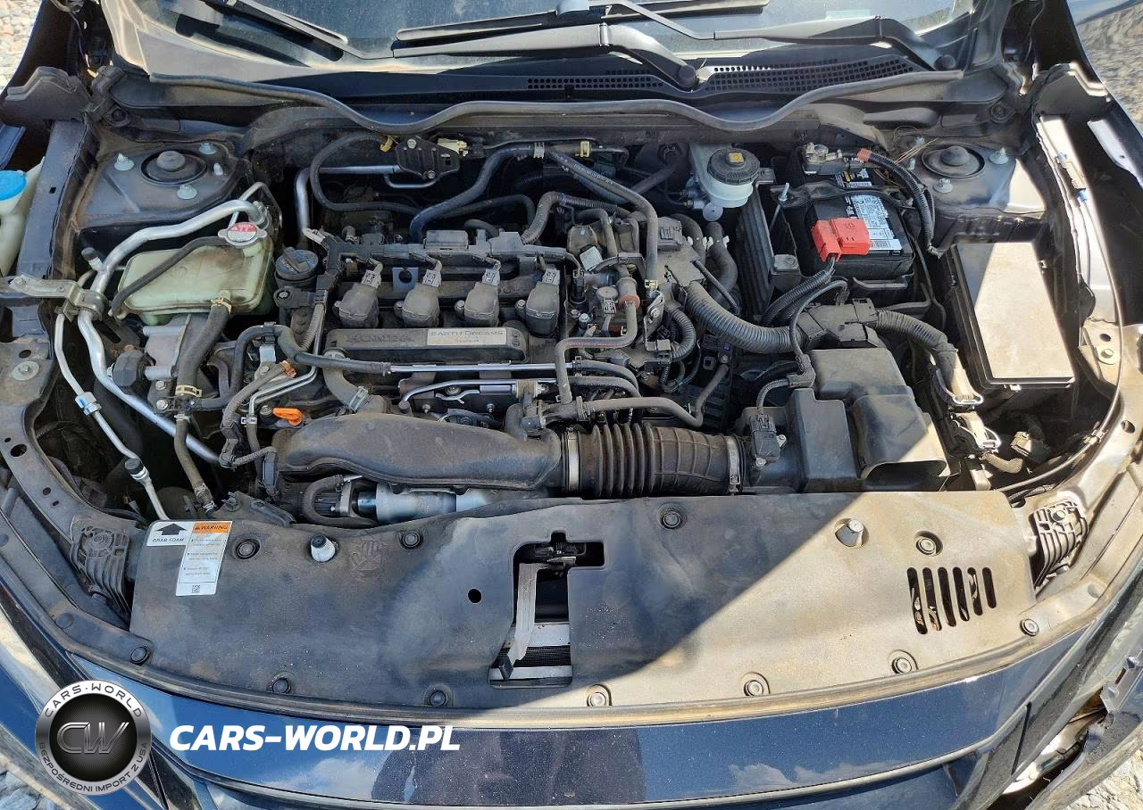 2019 Honda Civic Ex VIN:JHMFC1F31KX012563 - 11
