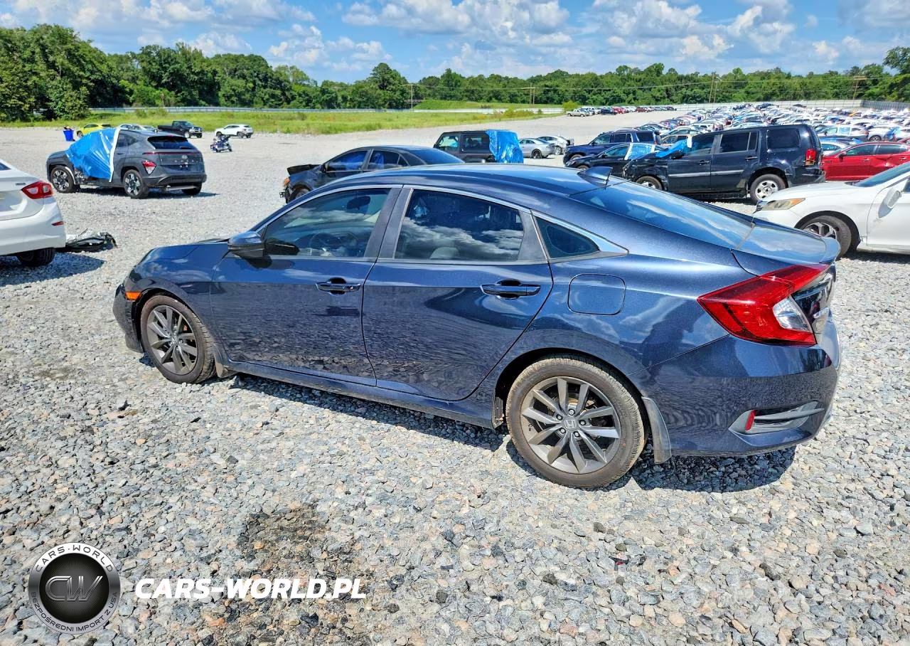 2019 Honda Civic Ex VIN:JHMFC1F31KX012563 - 2