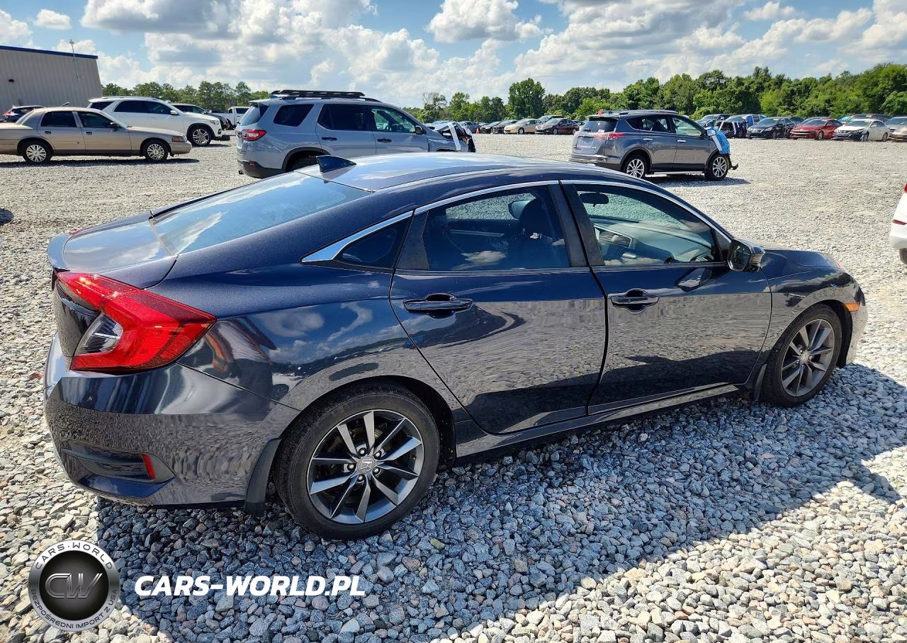 2019 Honda Civic Ex VIN:JHMFC1F31KX012563 - 3