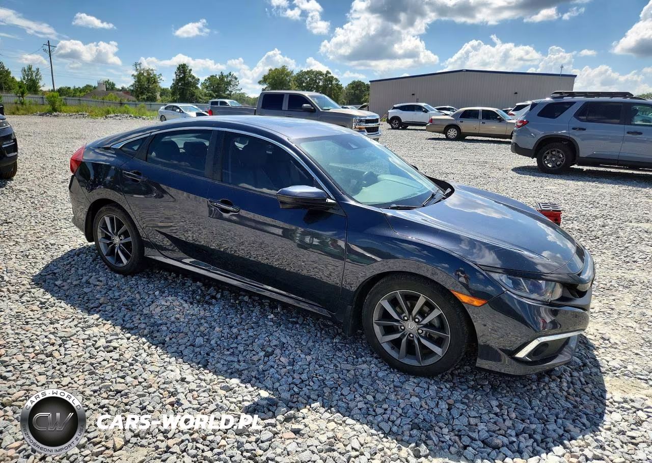 2019 Honda Civic Ex VIN:JHMFC1F31KX012563 - 4