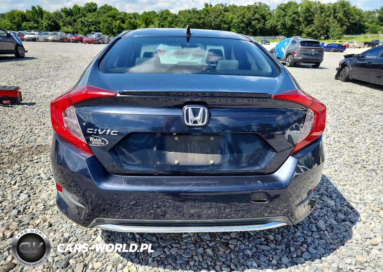 2019 Honda Civic Ex VIN:JHMFC1F31KX012563 - 6