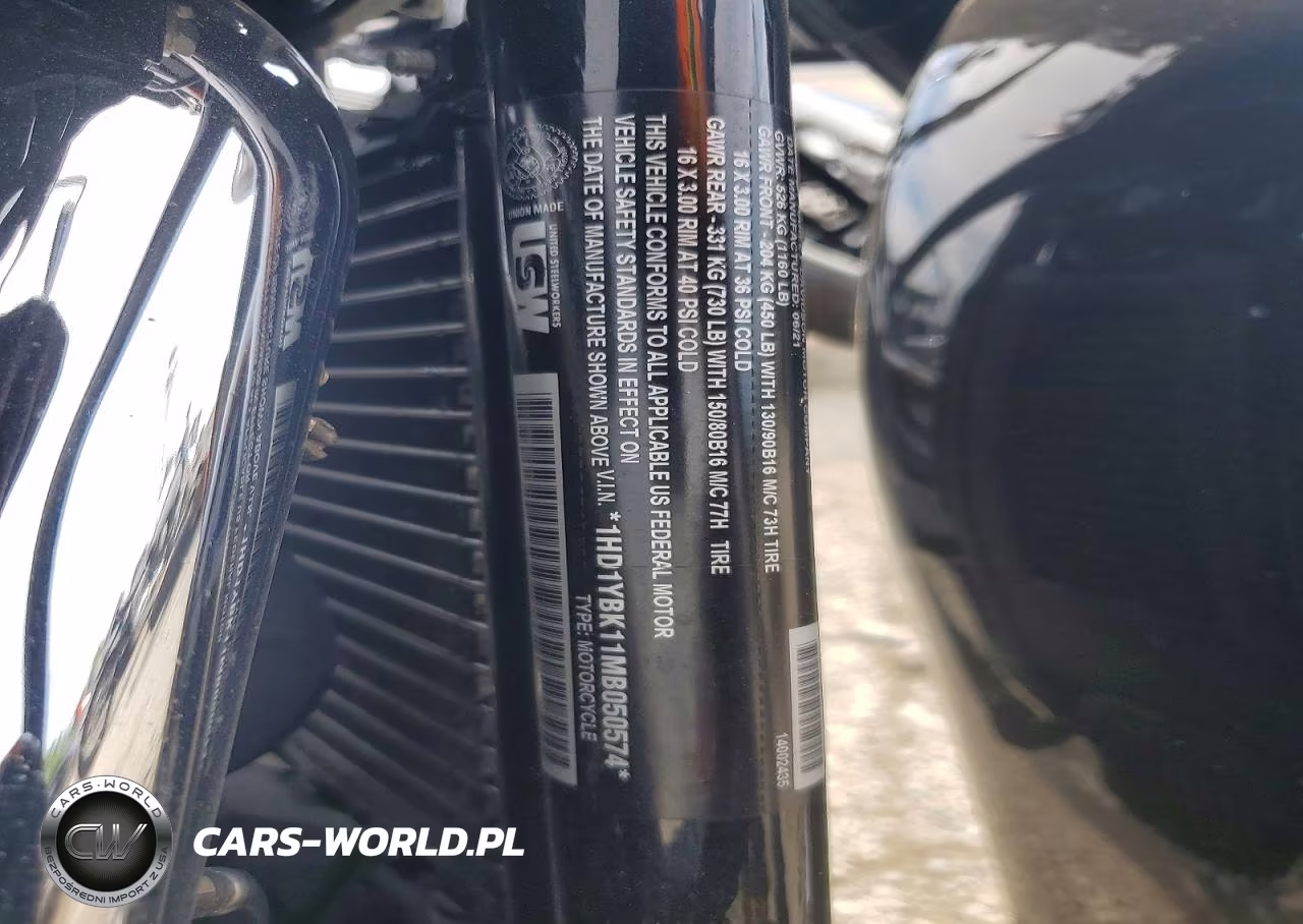2021 Harley-Davidson Flhcs VIN:1HD1YBK11MB050574 - 8