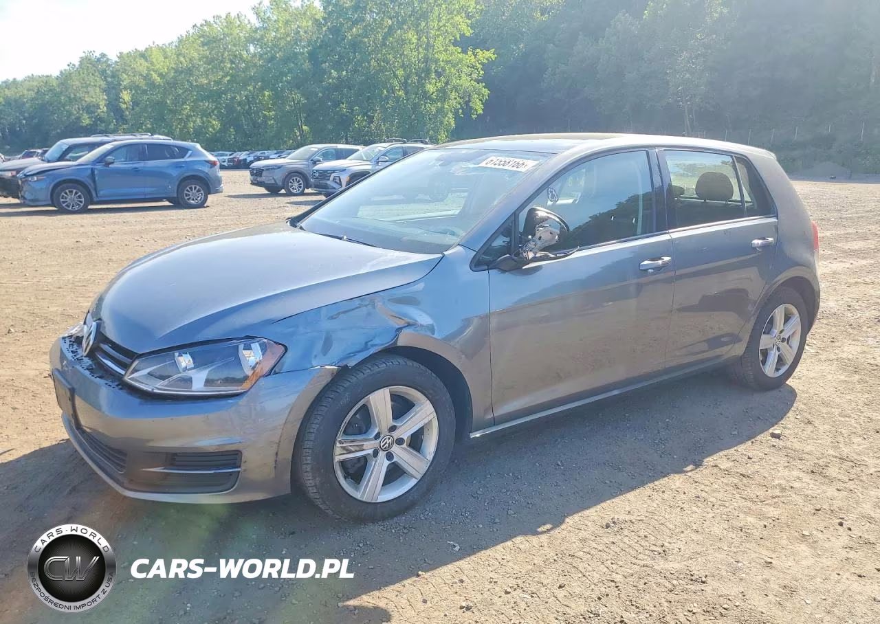 2017 Volkswagen Golf S VIN:3VW117AU5HM040110 - 1