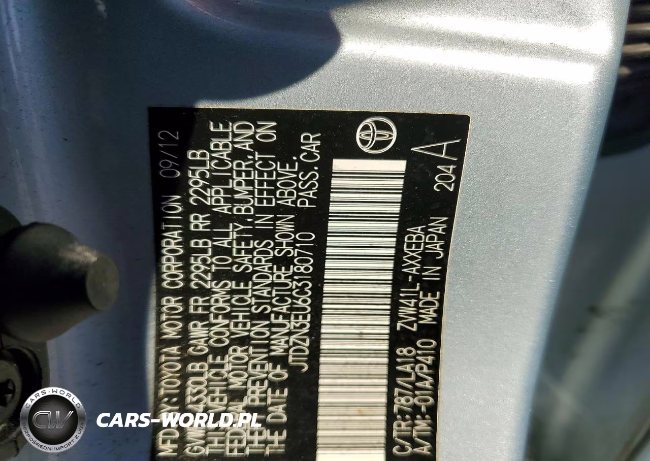 2012 Toyota Prius V Five VIN:JTDZN3EU6C3180710 - 12