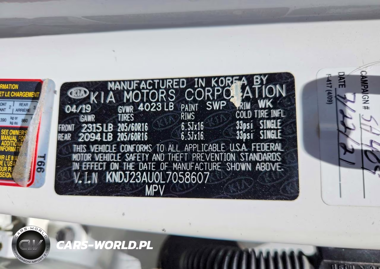 2020 Kia Soul S VIN:KNDJ23AU0L7058607 - 12
