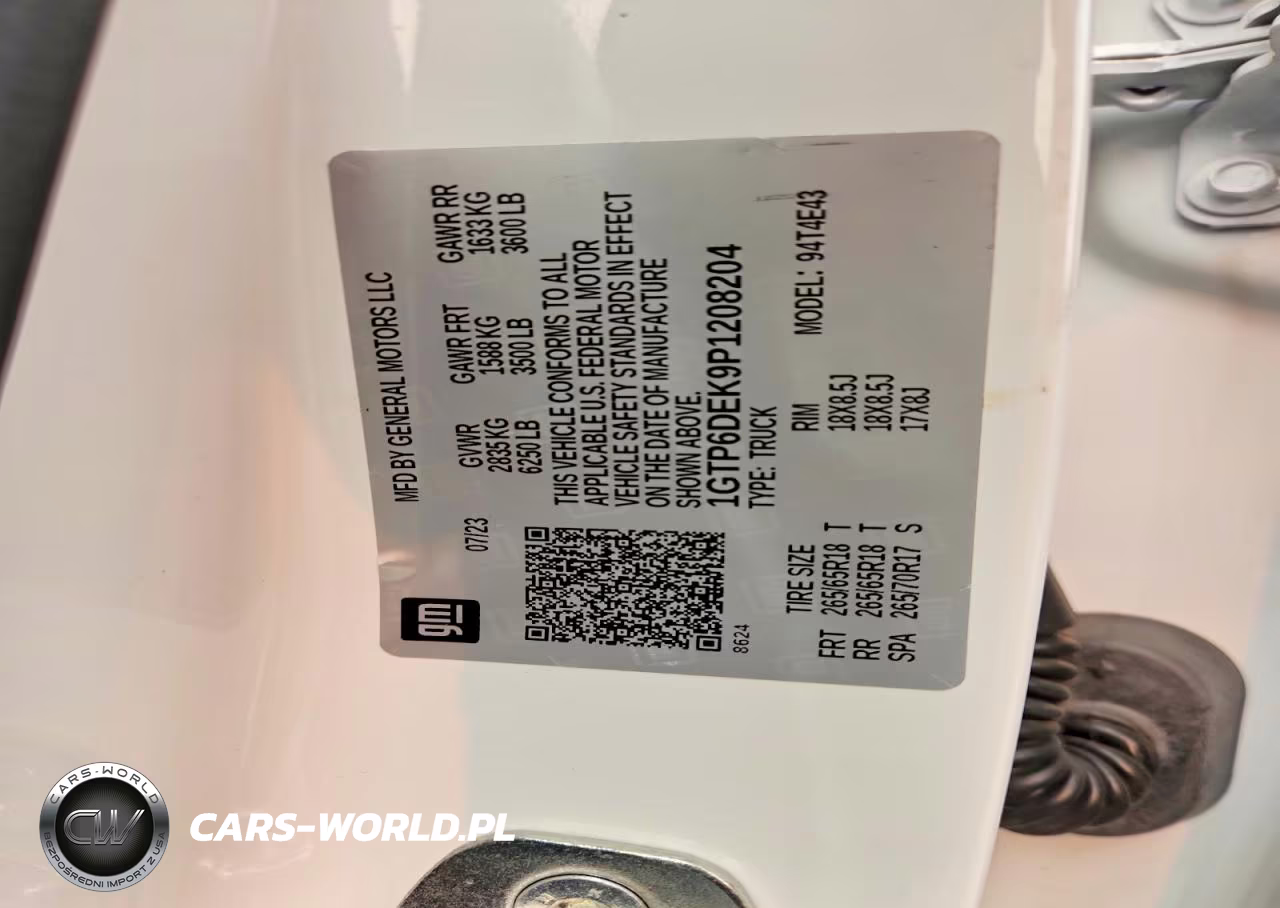 2023 GMC Canyon At4 VIN:1GTP6DEK9P1208204 - 12