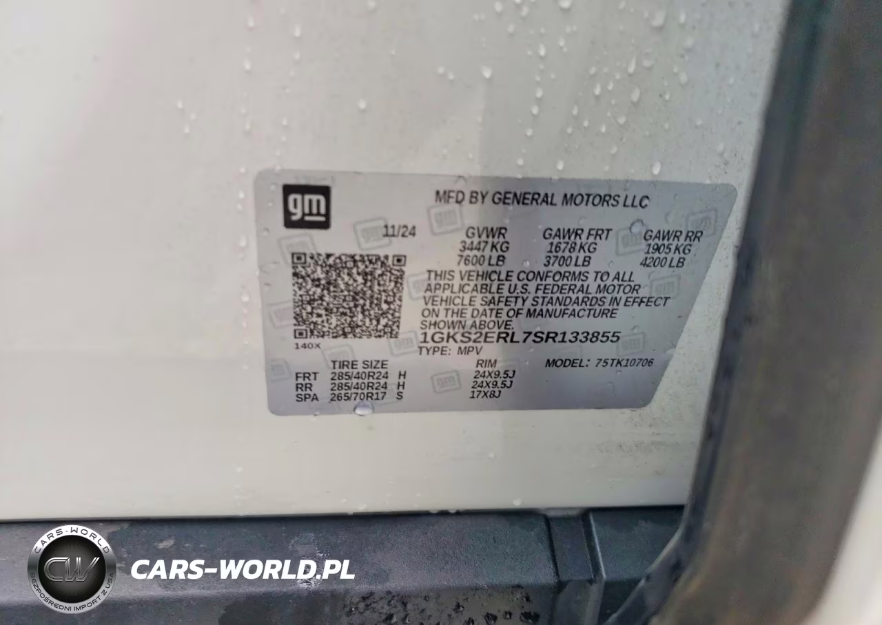 2025 GMC Yukon Denali Ultimate VIN:1GKS2ERL7SR133855 - 14