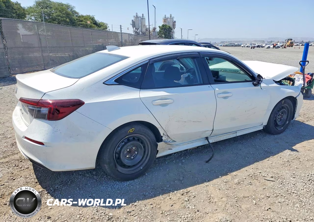 2026 Honda Civic Lx VIN:2HGFE2F29TH575960 - 3