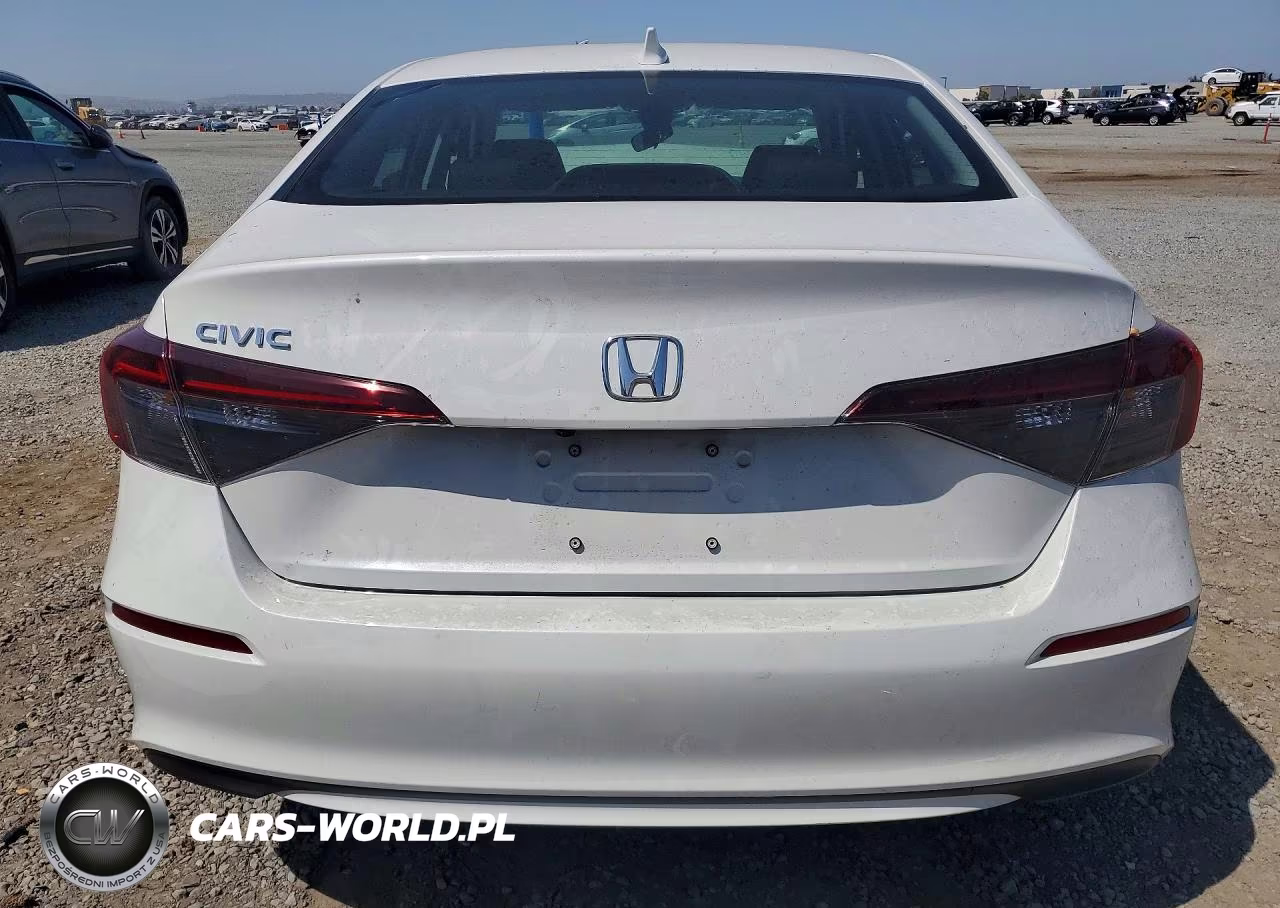 2026 Honda Civic Lx VIN:2HGFE2F29TH575960 - 6