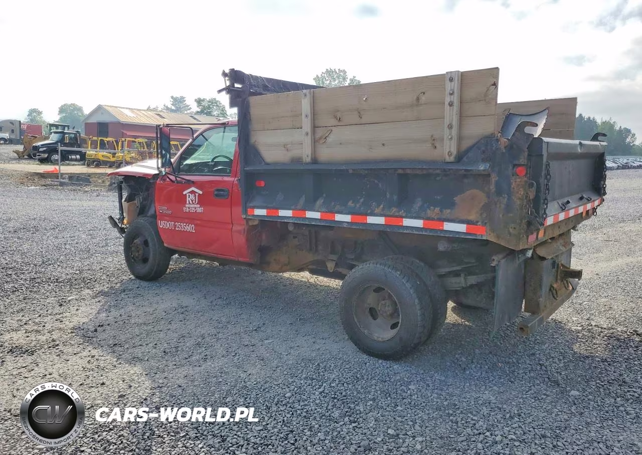 2004 Chevrolet Silverado Dump Truck VIN:1GBJK34264E331870 - 2