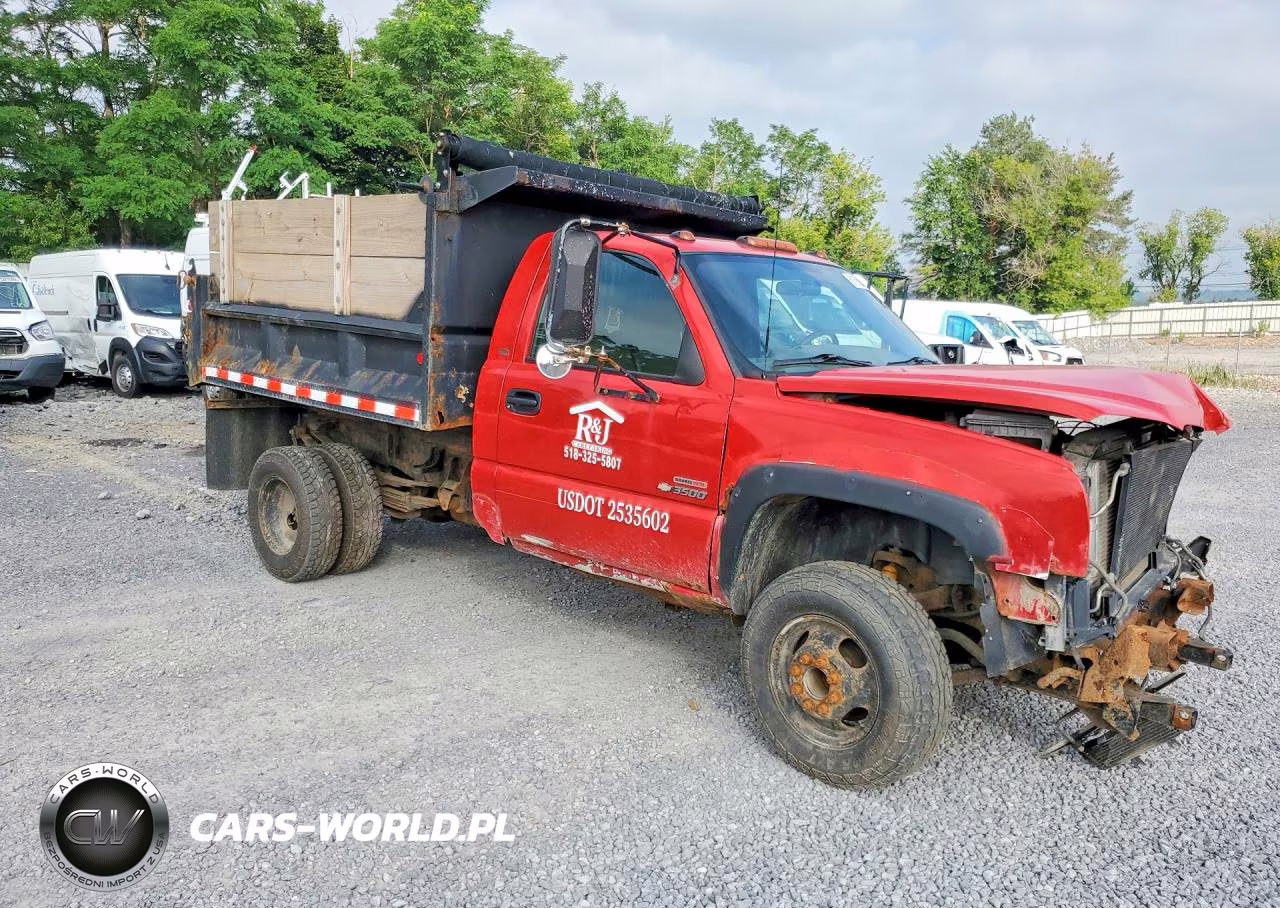 2004 Chevrolet Silverado Dump Truck VIN:1GBJK34264E331870 - 4