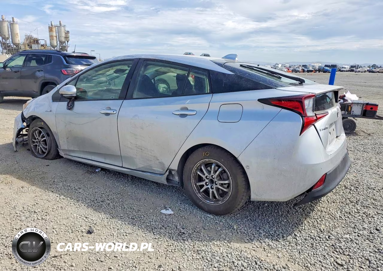 2021 Toyota Prius Le VIN:JTDKAMFU5M3128634 - 2
