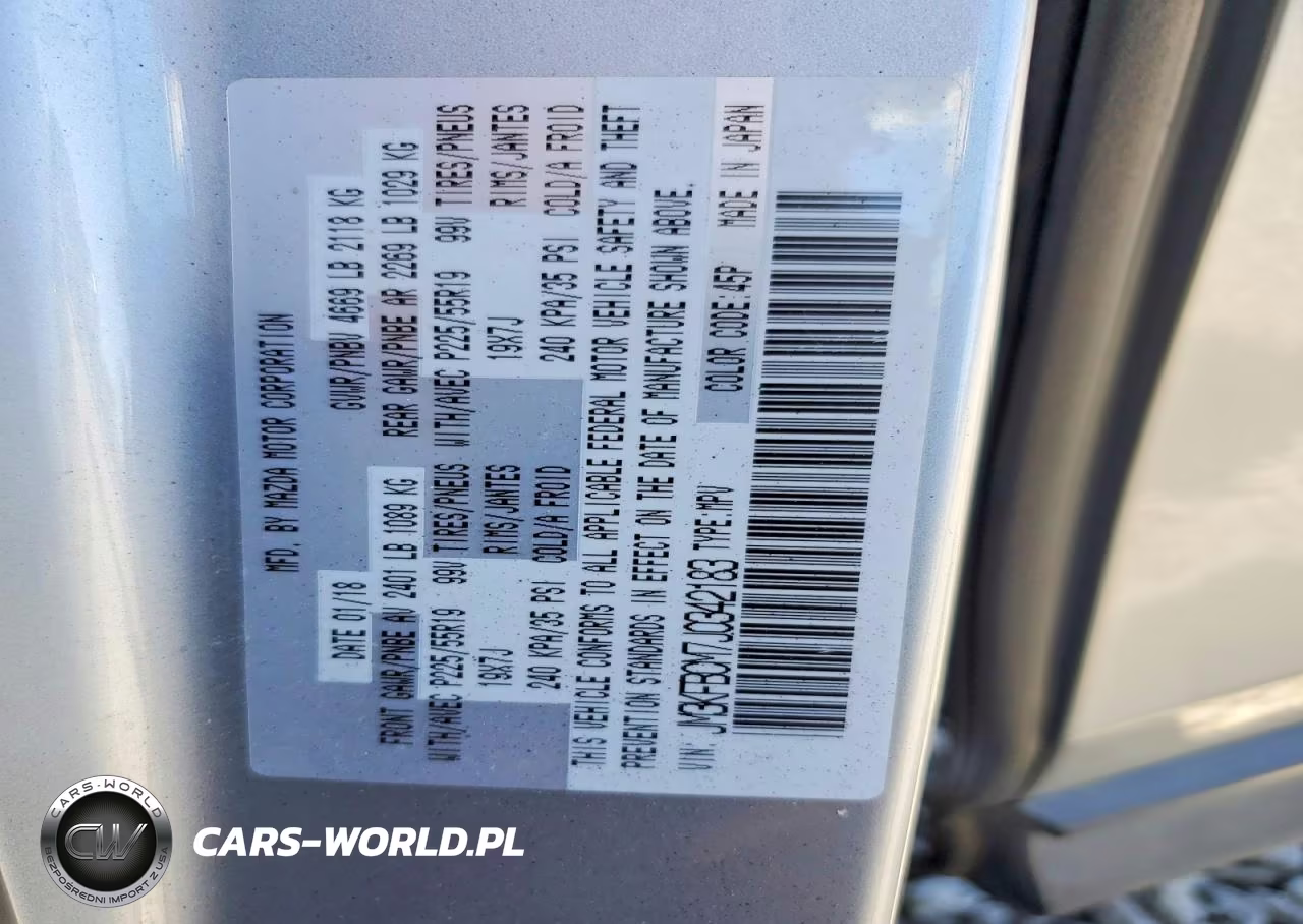 2018 Mazda Cx-5 Touring VIN:JM3KFBCM7J0342183 - 13