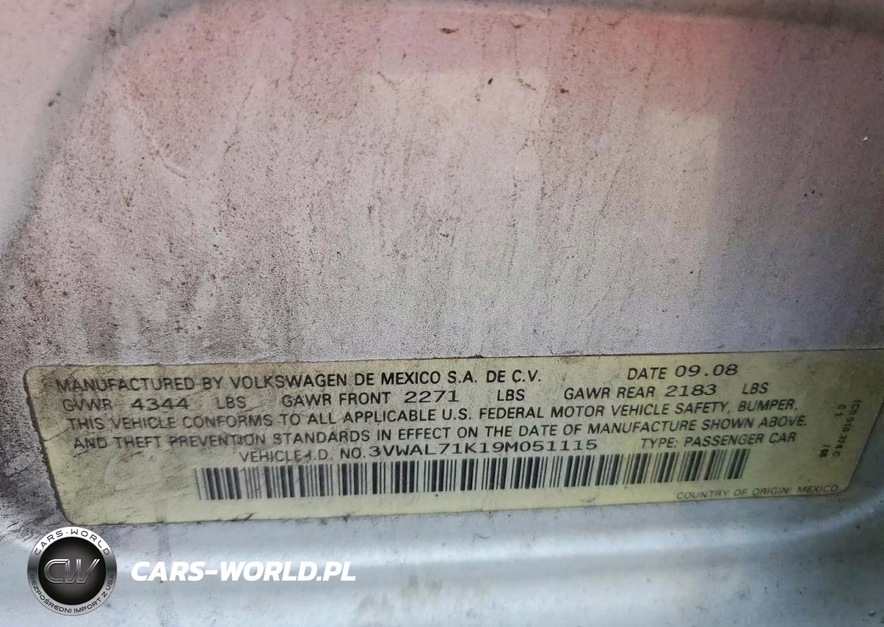 2009 Volkswagen Jetta Tdi VIN:3VWAL71K19M051115 - 12