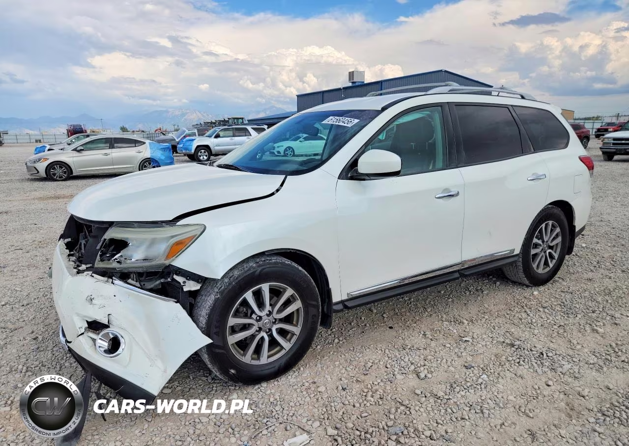 2015 Nissan Pathfinder S VIN:5N1AR2MMXFC628704 - 1