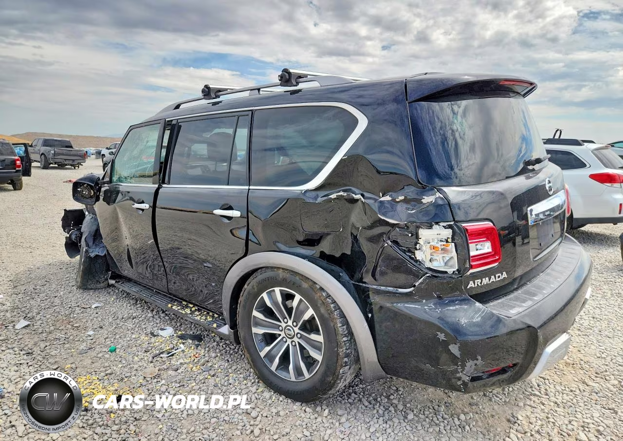 2018 Nissan Armada Sl VIN:JN8AY2NC9J9557602 - 2