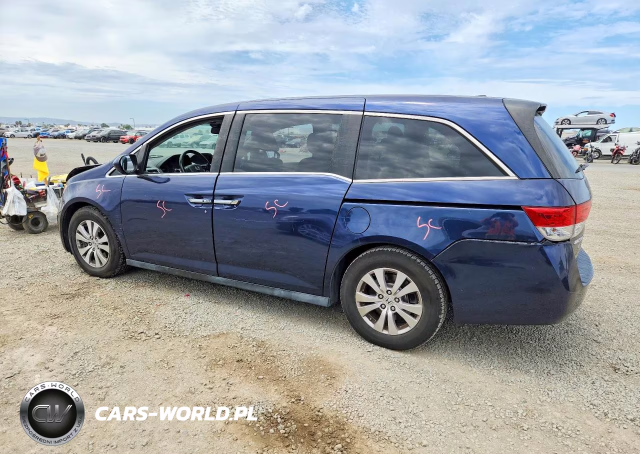 2015 Honda Odyssey Exl VIN:5FNRL5H68FB040826 - 2