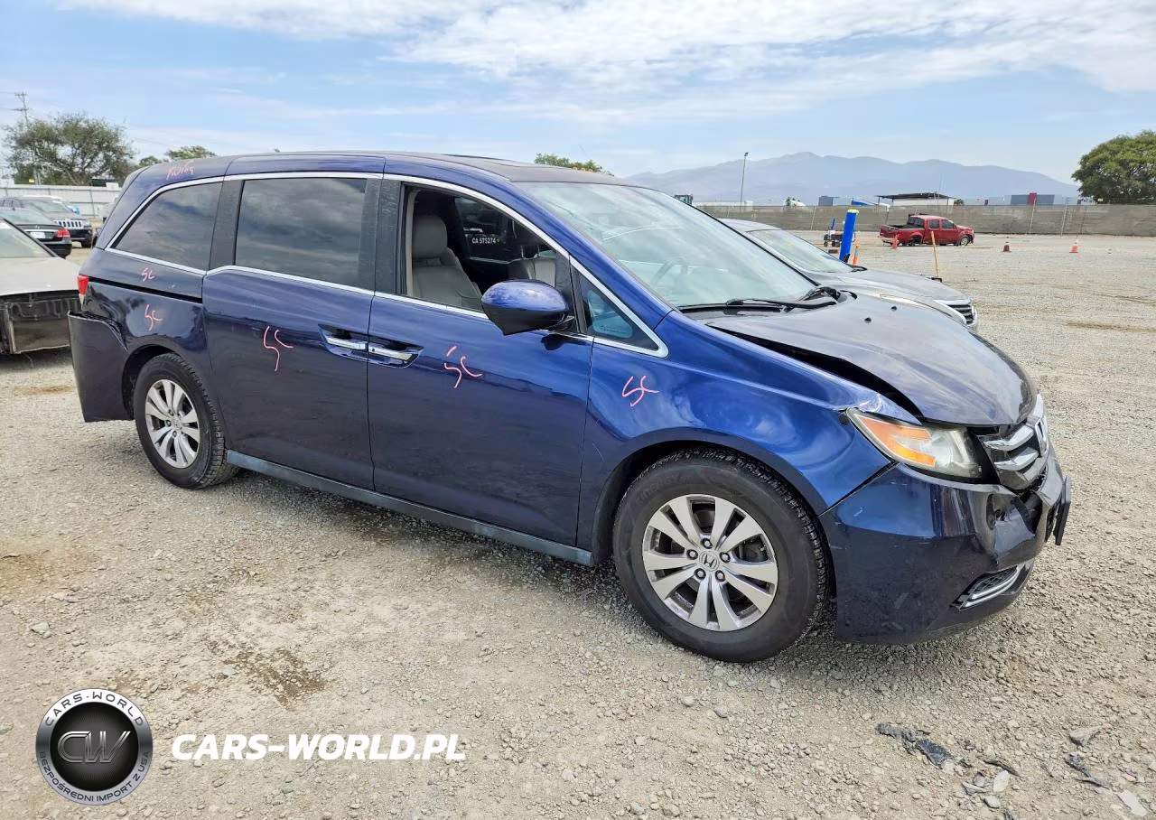 2015 Honda Odyssey Exl VIN:5FNRL5H68FB040826 - 4