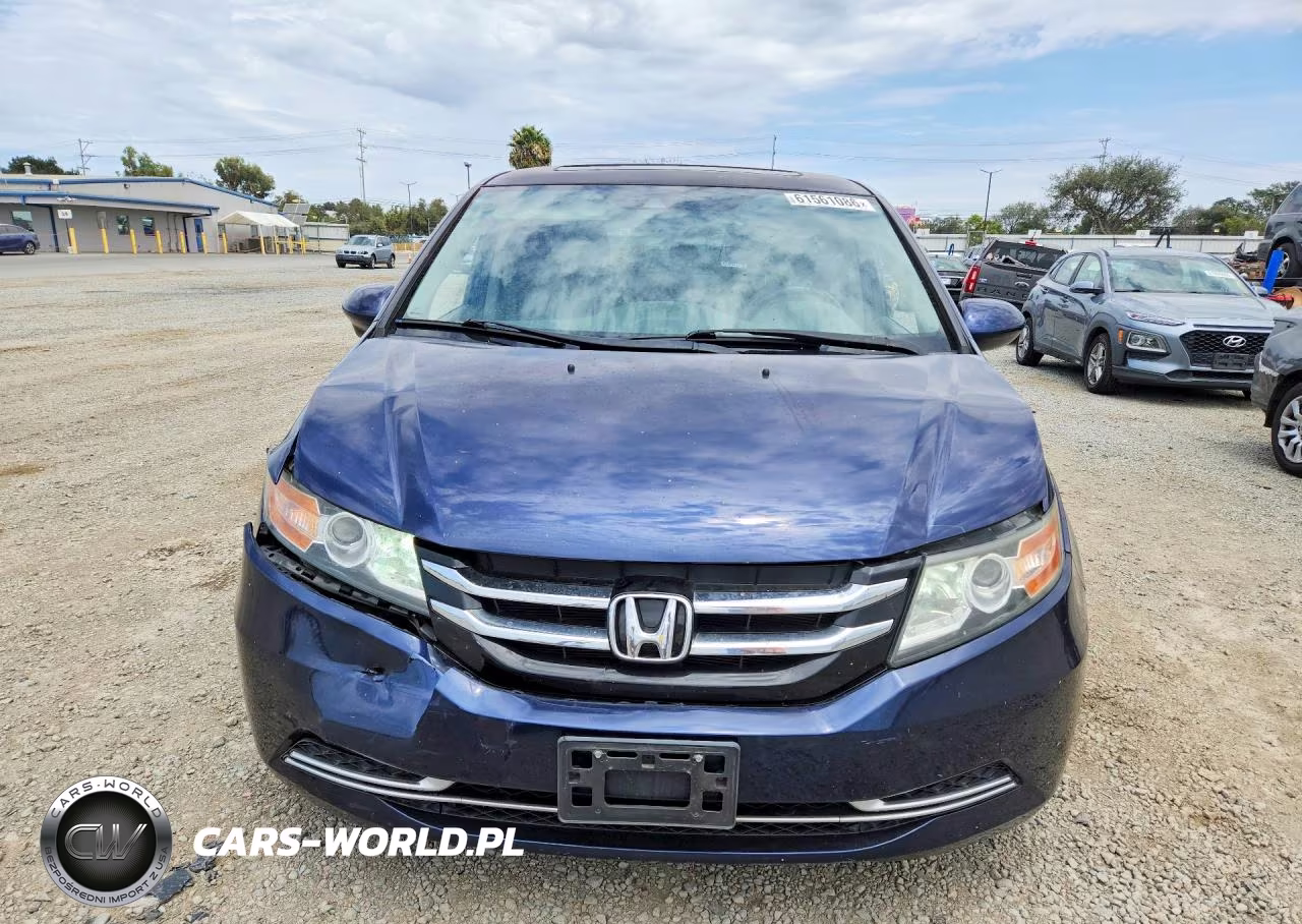 2015 Honda Odyssey Exl VIN:5FNRL5H68FB040826 - 5