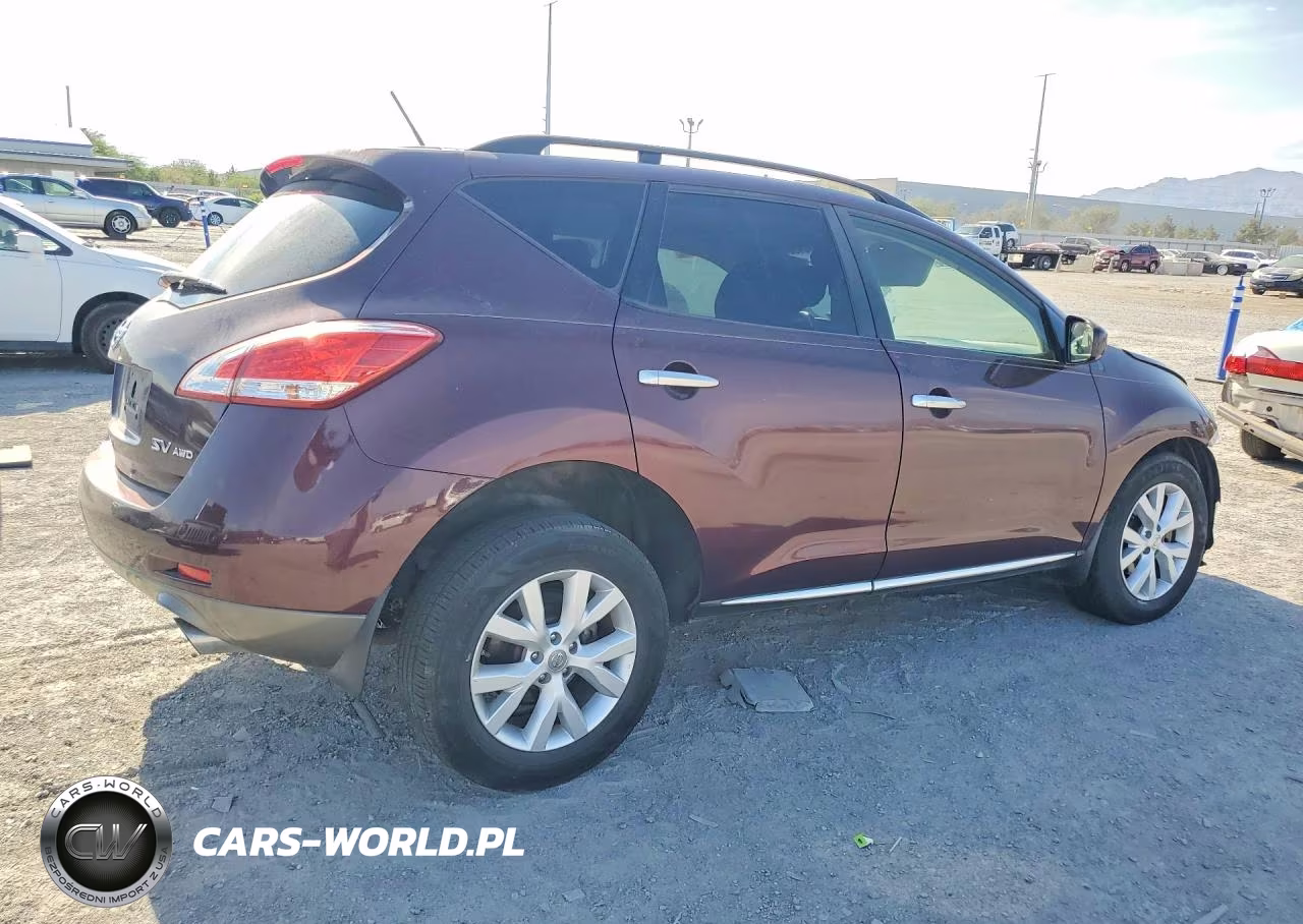 2013 Nissan Murano S VIN:JN8AZ1MW6DW302656 - 3