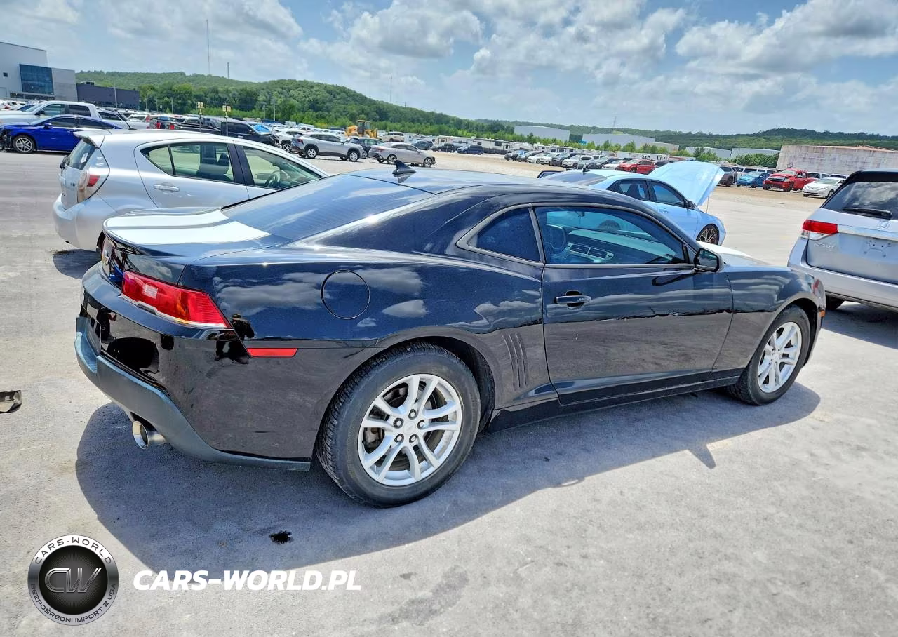 2014 Chevrolet Camaro Ls VIN:2G1FA1E39E9154521 - 3