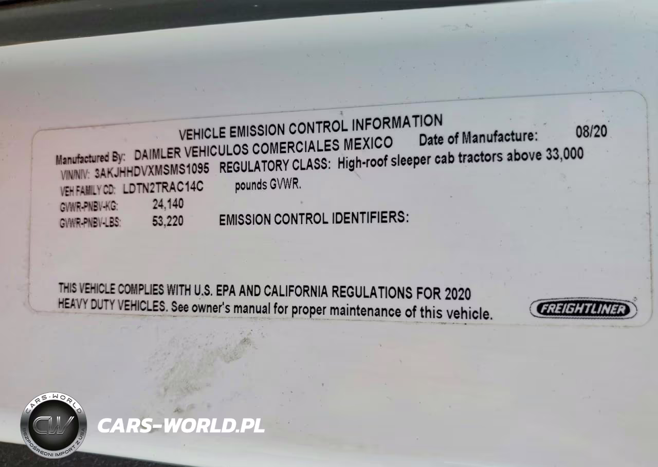 2021 Freightliner Cascadia 126 Semi Truck VIN:3AKJHHDVXMSMS1095 - 12