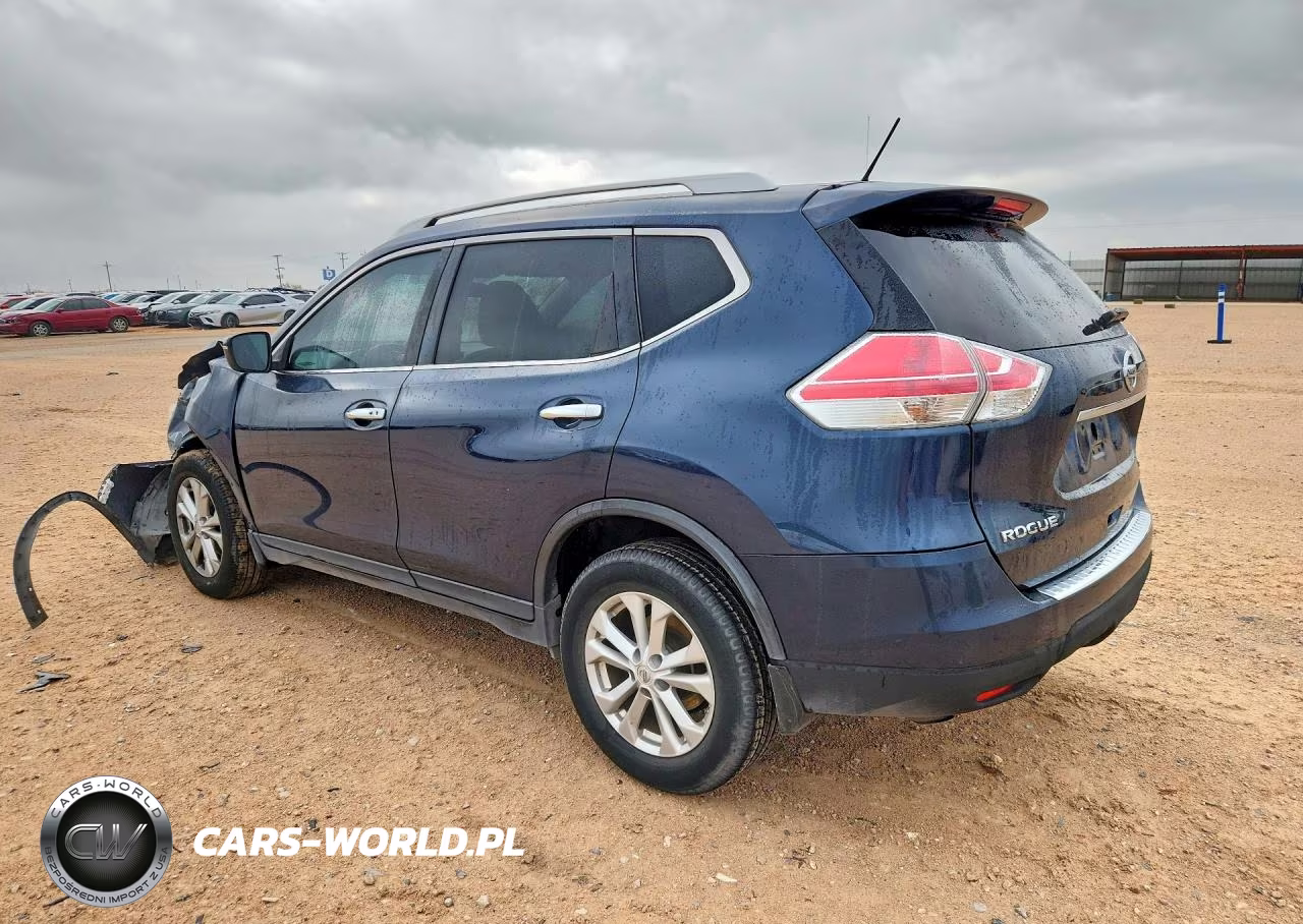 2016 Nissan Rogue Sv VIN:KNMAT2MV8GP632372 - 2