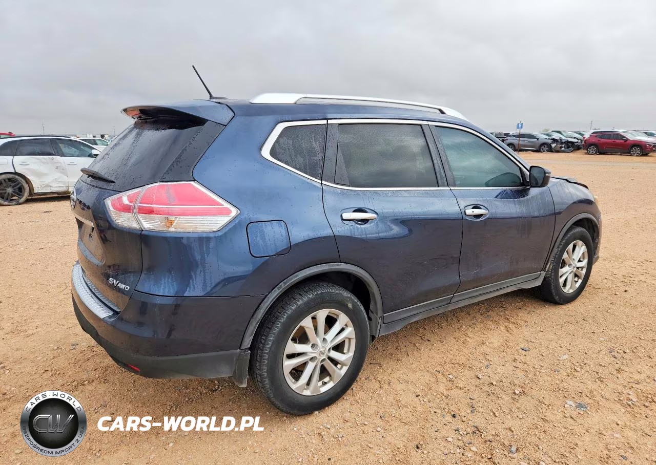 2016 Nissan Rogue Sv VIN:KNMAT2MV8GP632372 - 3