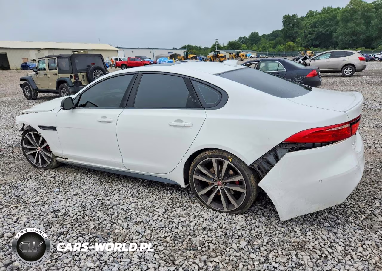 2016 Jaguar Xf S VIN:SAJBG4BVXGCY08189 - 2