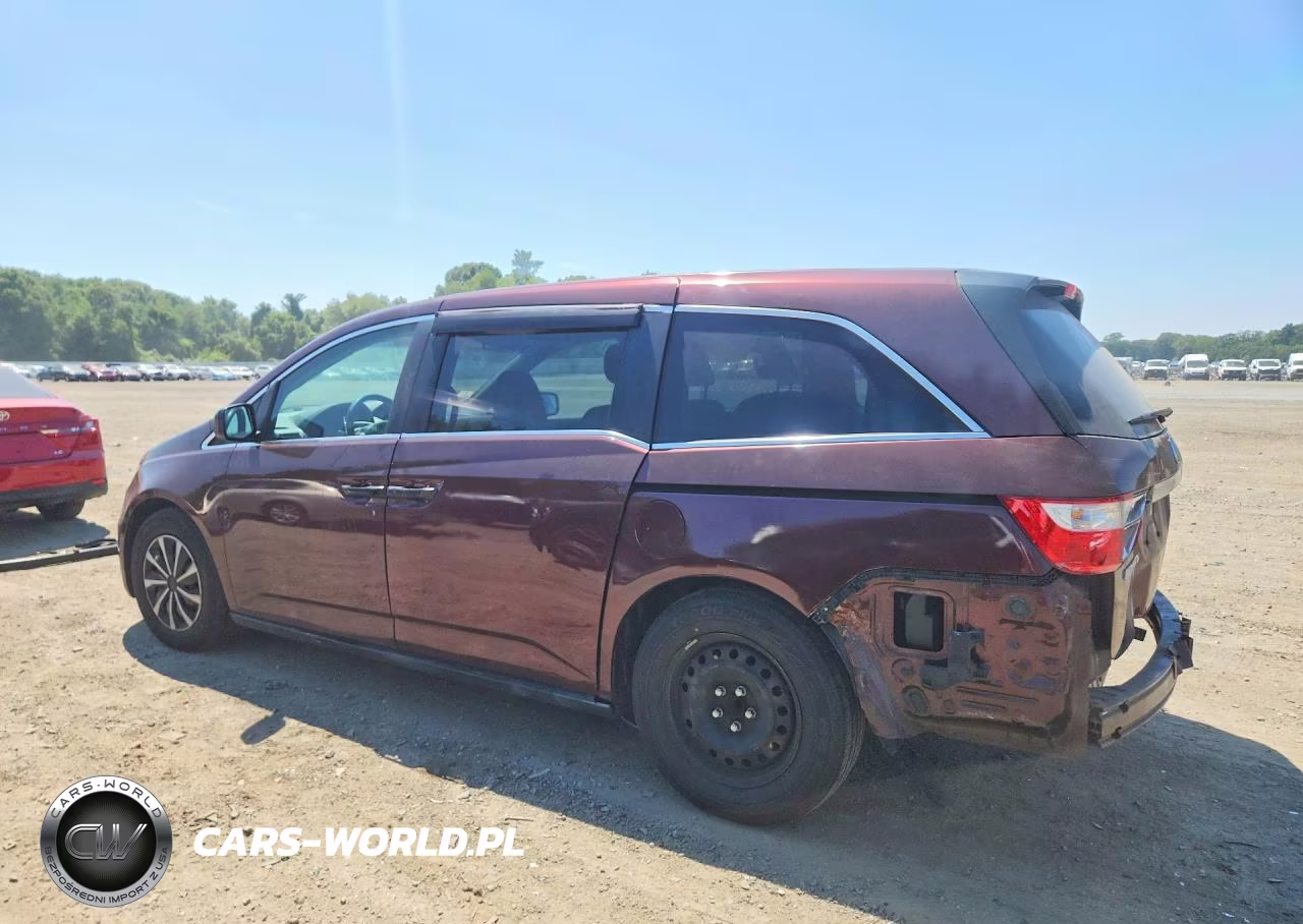 2012 Honda Odyssey Lx VIN:5FNRL5H21CB037596 - 2