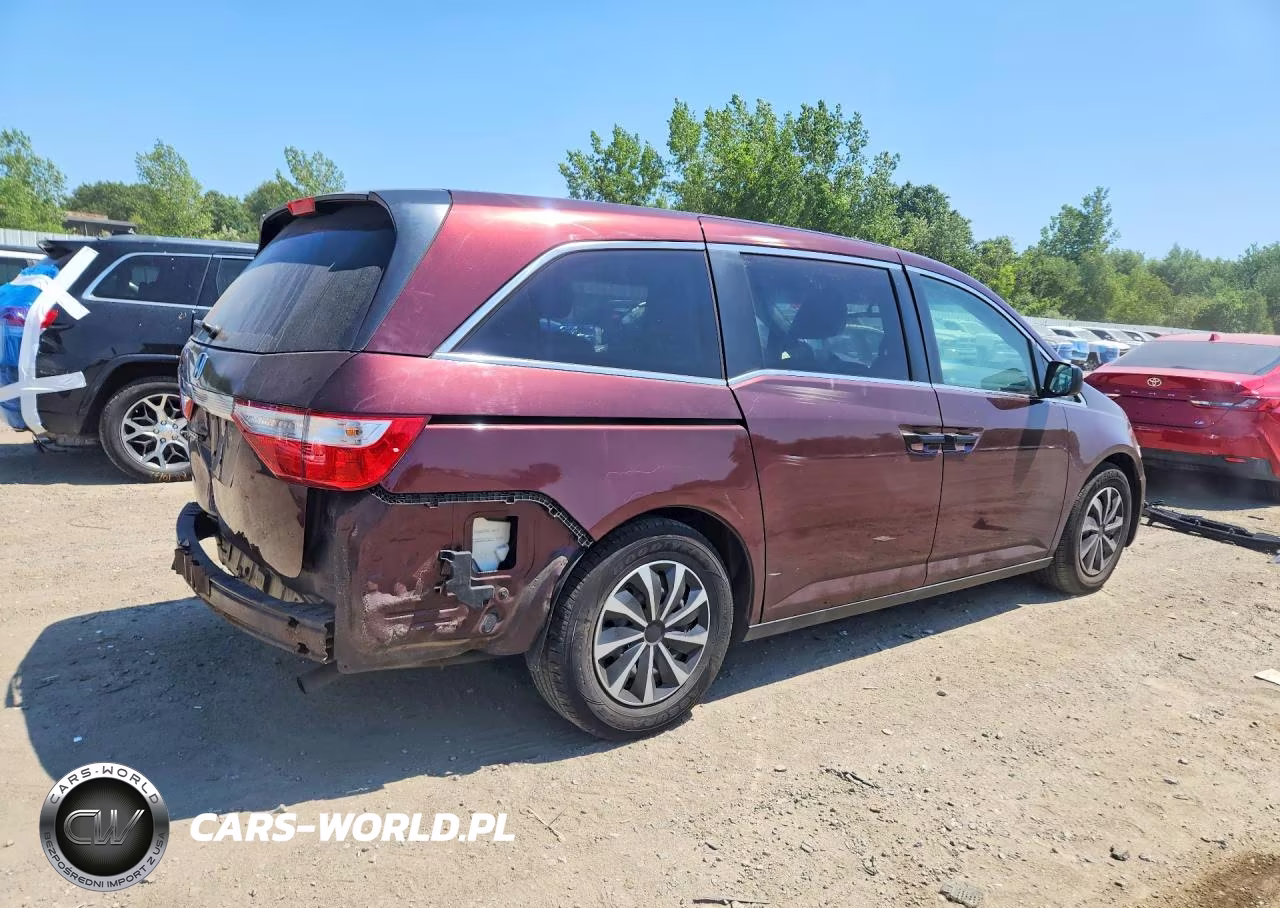 2012 Honda Odyssey Lx VIN:5FNRL5H21CB037596 - 3