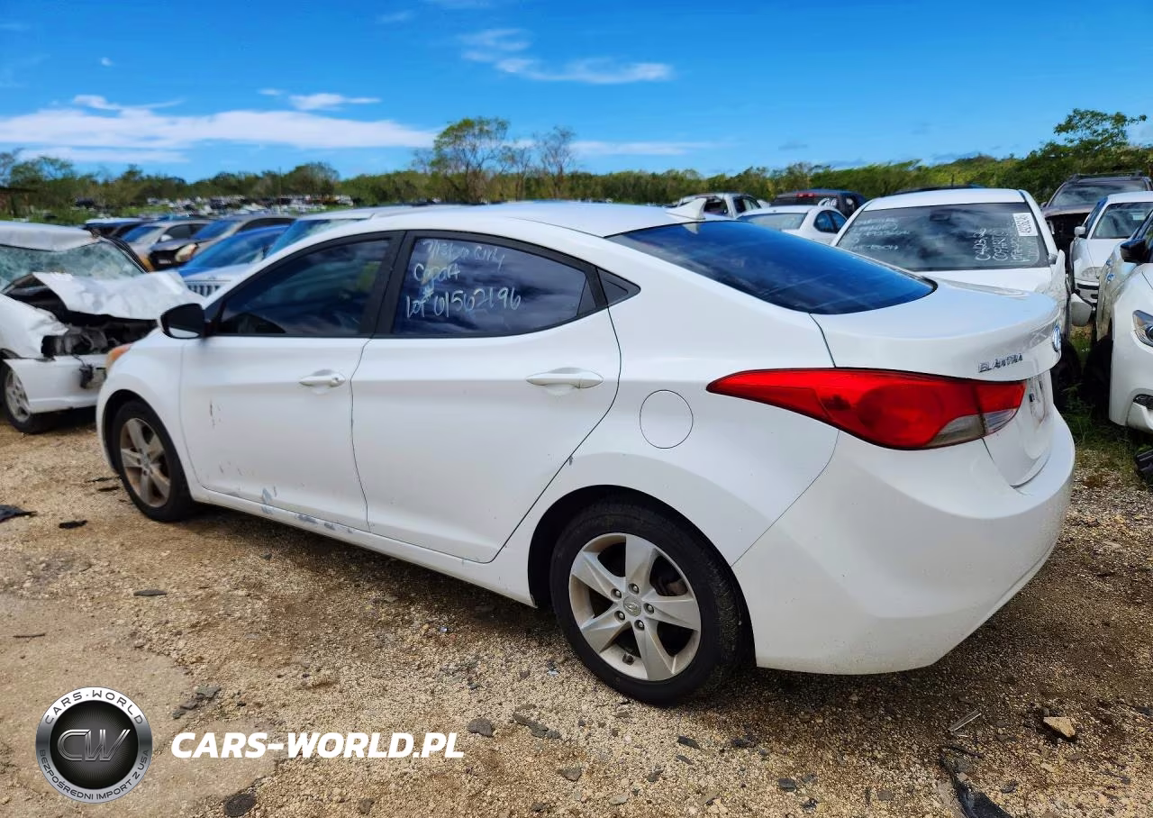 2012 Hyundai Elantra Gls VIN:KMHDH4AE3CU243905 - 2