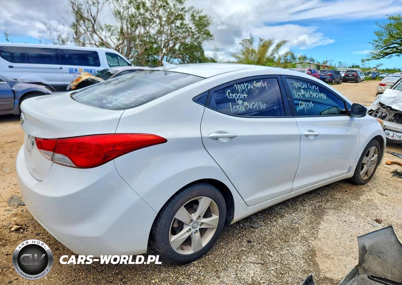 2012 Hyundai Elantra Gls VIN:KMHDH4AE3CU243905 - 3
