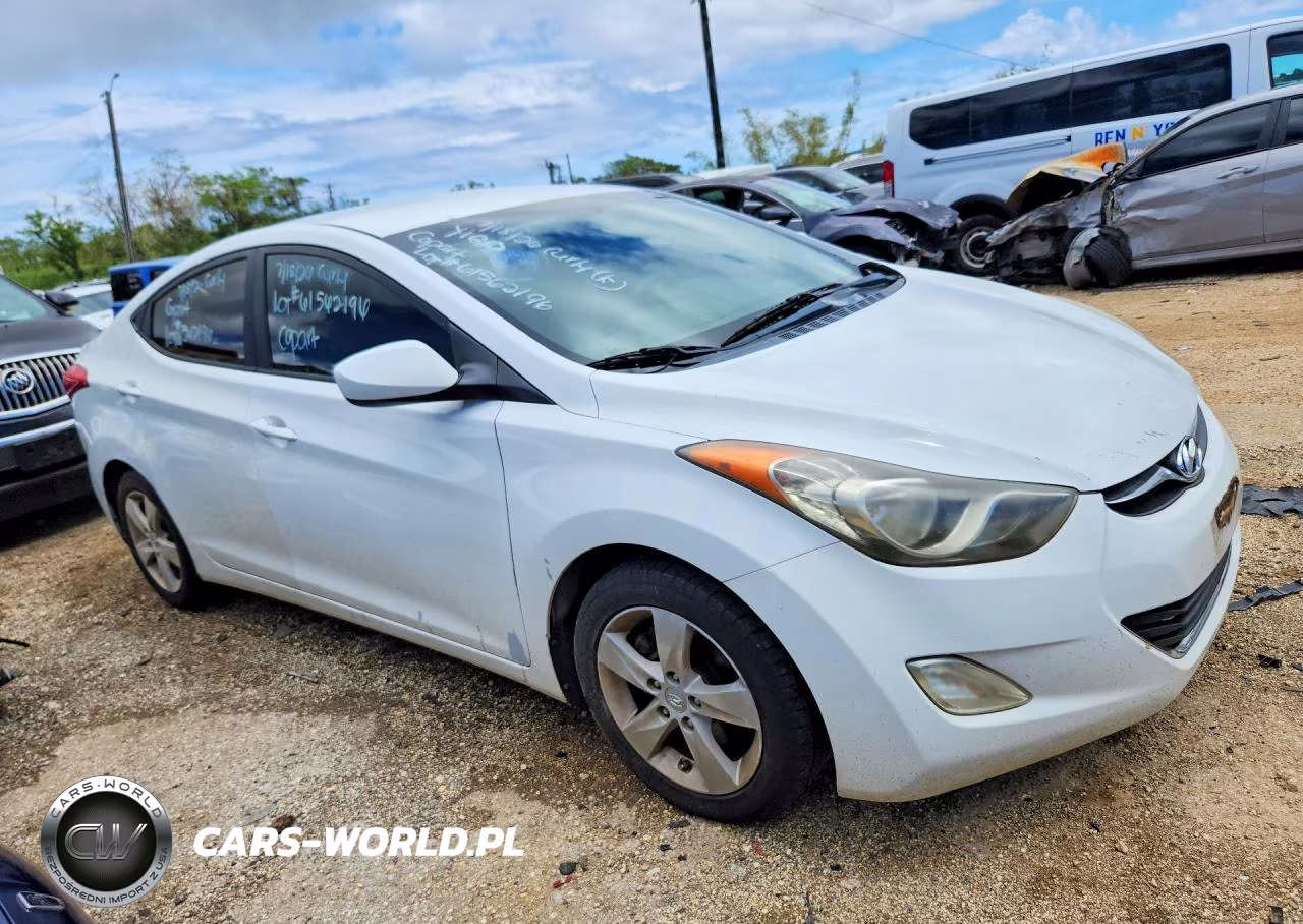 2012 Hyundai Elantra Gls VIN:KMHDH4AE3CU243905 - 4