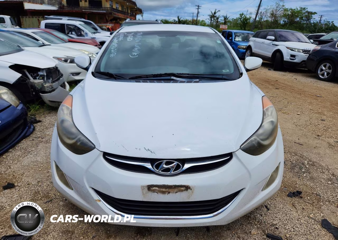 2012 Hyundai Elantra Gls VIN:KMHDH4AE3CU243905 - 5