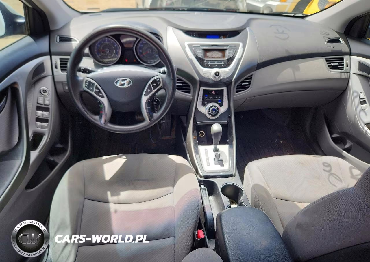 2012 Hyundai Elantra Gls VIN:KMHDH4AE3CU243905 - 8