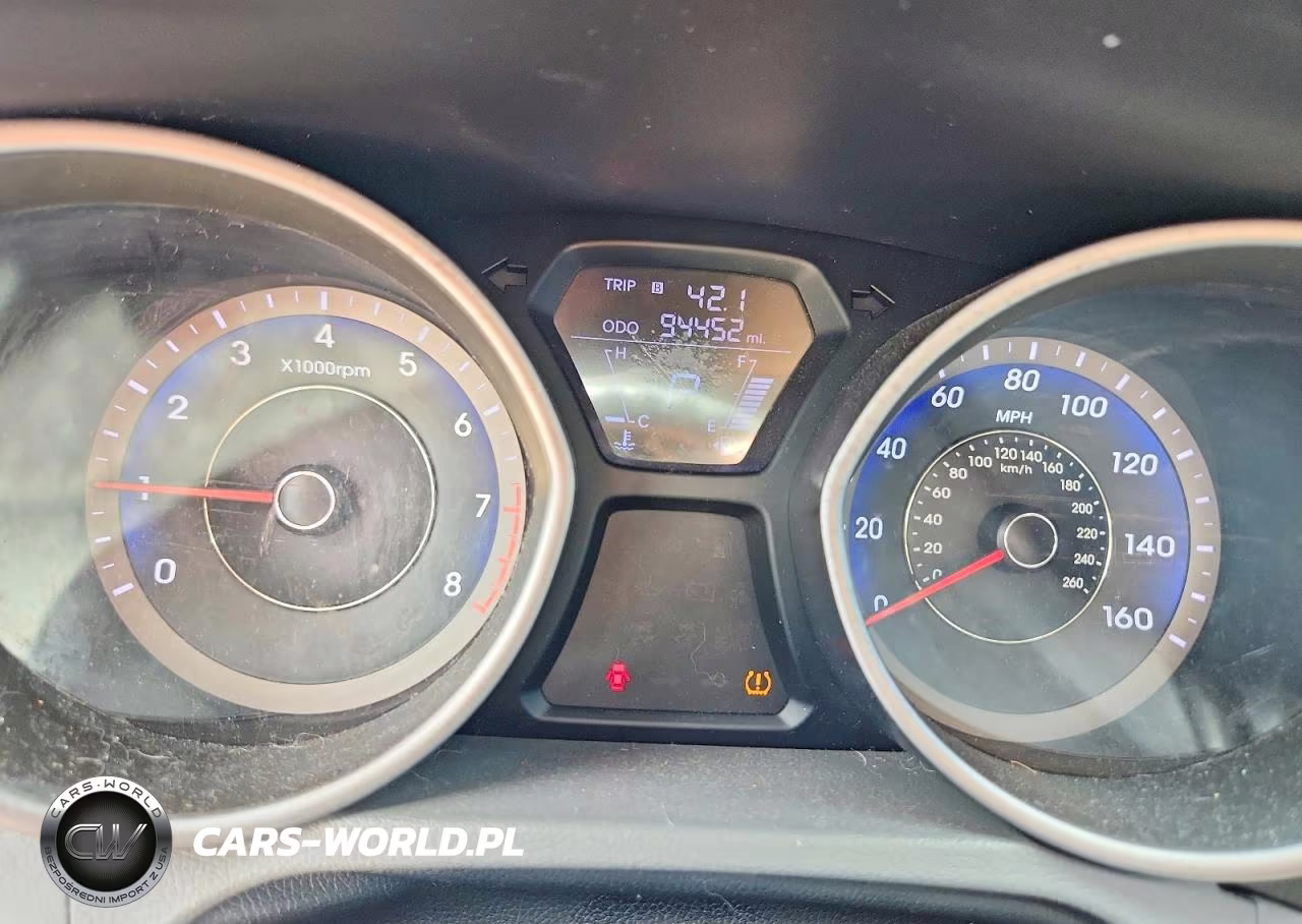 2012 Hyundai Elantra Gls VIN:KMHDH4AE3CU243905 - 9