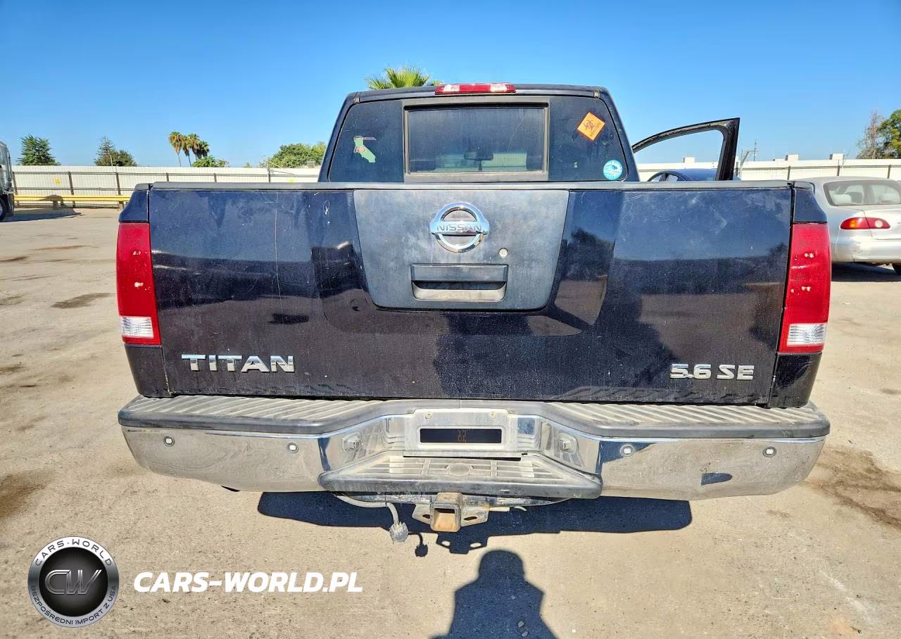 2006 Nissan Titan Xe VIN:1N6AA07A36N567652 - 6