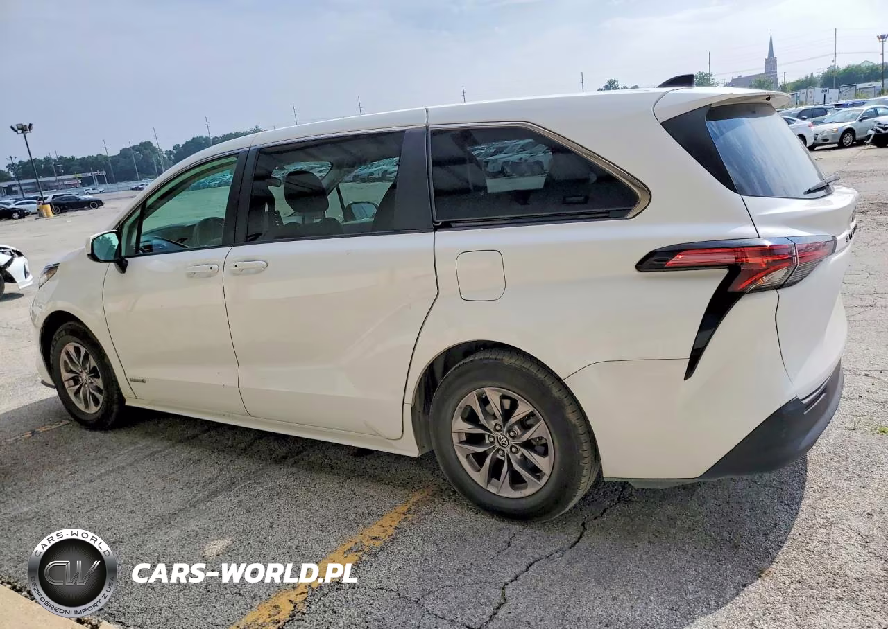 2021 Toyota Sienna Le VIN:5TDKRKEC3MS045059 - 2
