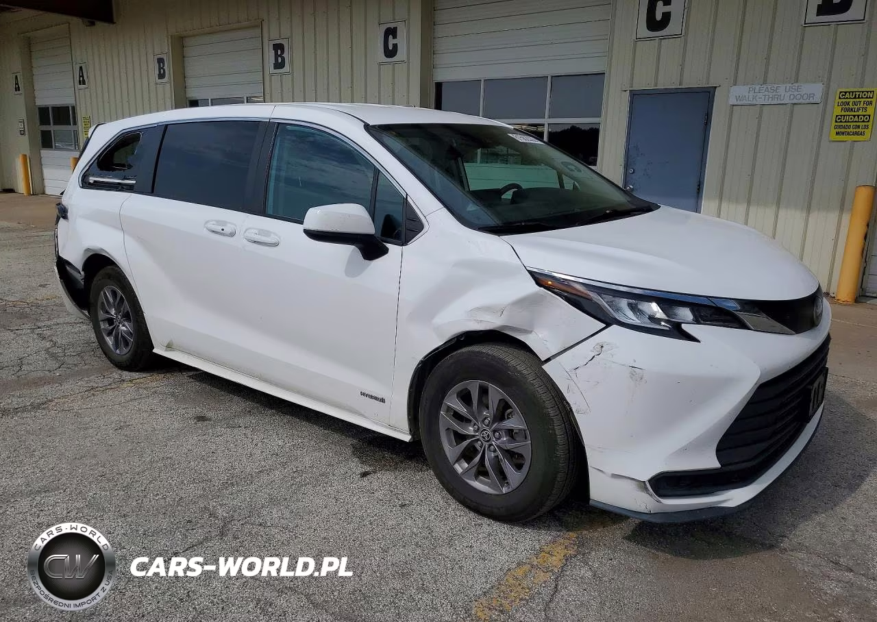 2021 Toyota Sienna Le VIN:5TDKRKEC3MS045059 - 4