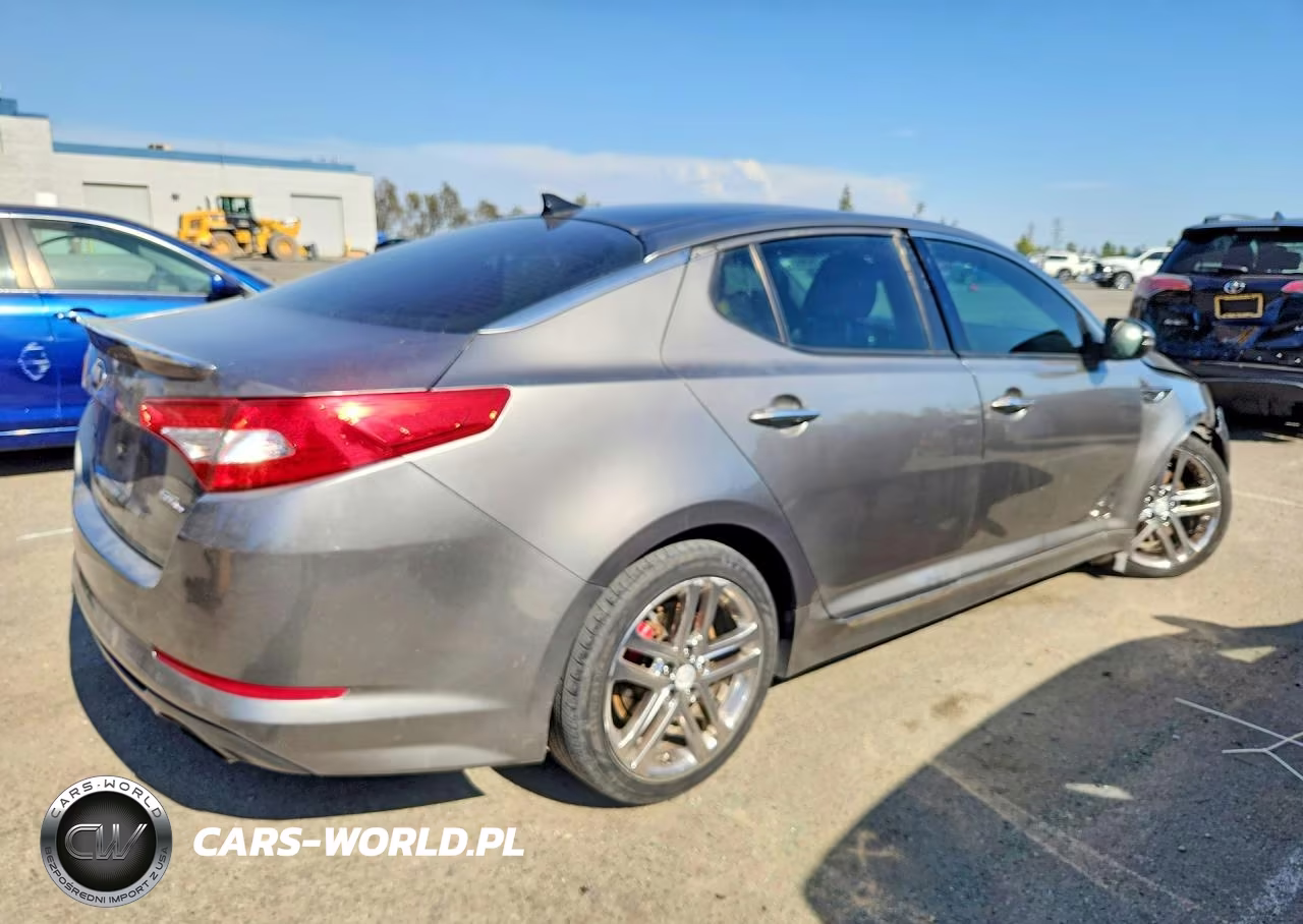 2013 Kia Optima Sx VIN:5XXGR4A66DG087616 - 3