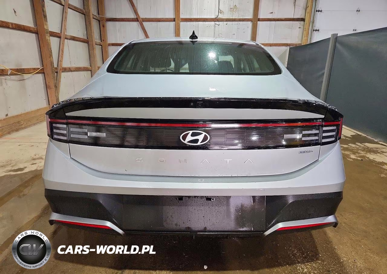 2026 Hyundai Sonata Hybrid Blue VIN:KMHL24JJ3TA164259 - 6