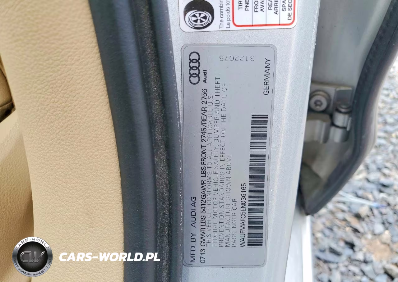 2014 Audi A6 Premium Plus VIN:WAUFMAFC5EN036165 - 12