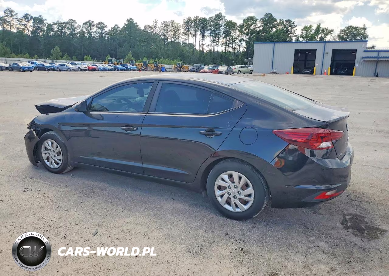 2019 Hyundai Elantra Se VIN:KMHD74LF8KU842421 - 2