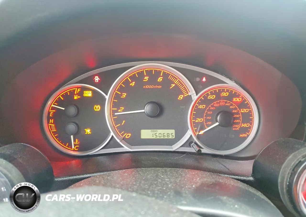 2008 Subaru Impreza Wrx Premium VIN:JF1GH75628G812728 - 9